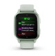 Venu Sq2 – Music Edition - Metallic Mint Aluminum Bezel with Cool Mint Case and Silicone Band - 010-02700-12 - Garmin